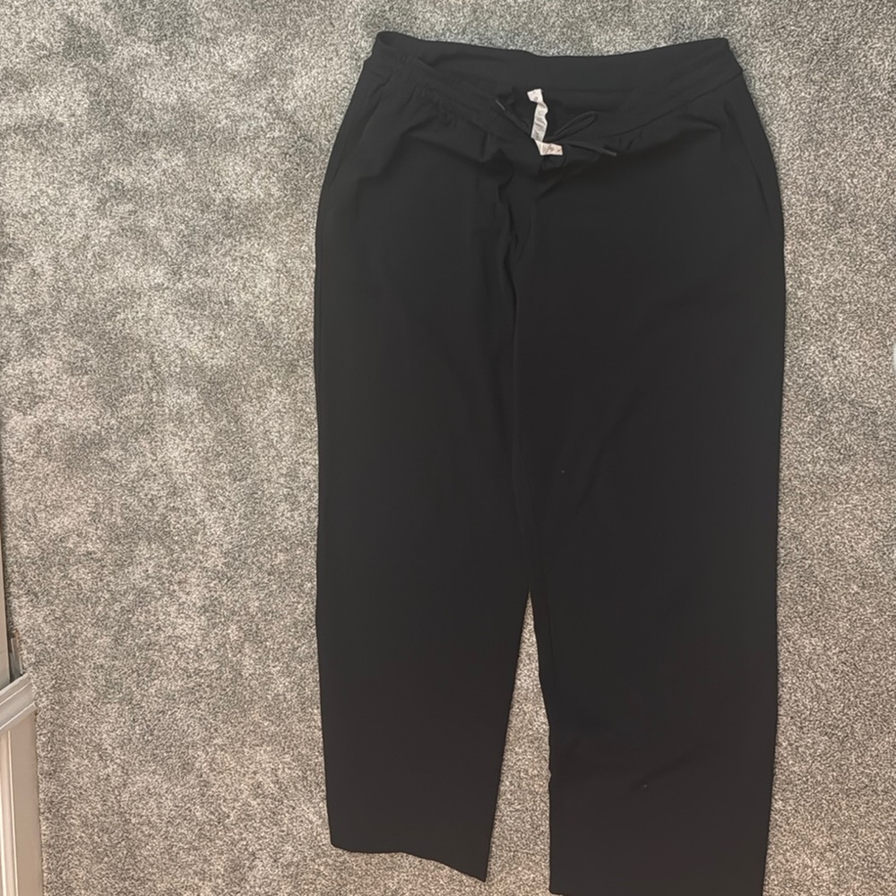 lululemon athletica Black Straight Leg Pants
